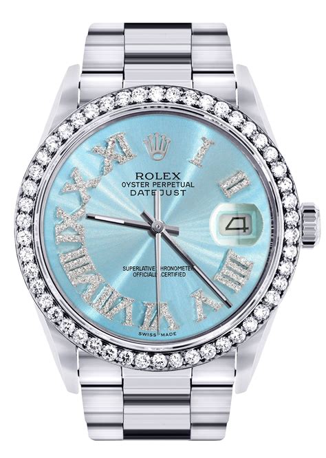 rolex roman numerals lume|Rolex datejust 36mm diamond dial.